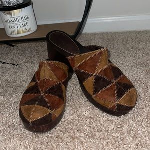 Patchwork Clogs